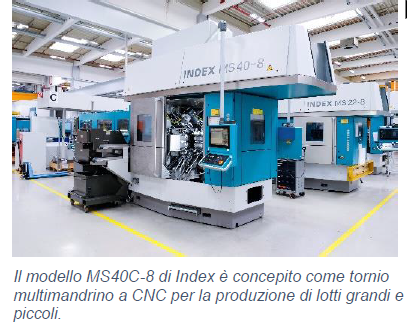 Il modello MS40C-8 di Index è concepito